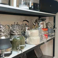 کتری قوری/۶لیتری شیردار/کتری تک/روهم روحی/استیل|قوری، کتری، قهوهساز دستی|رشت, کوی طالقانی|دیوار