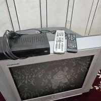 تلوزیون ۲۴ LG همراه گیرنده دیجیتال و کنترل|تلویزیون و پروژکتور|دورود, |دیوار