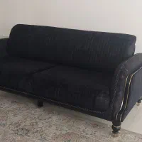 مبل نیم ست ۵نفره و میز وسط|مبلمان خانگی و میز عسلی|اردکان, |دیوار