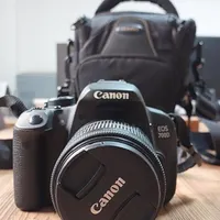 دوربین 700D Canon به همراه لنز 55-250 بعلاوه کیف|دوربین عکاسی و فیلم‌برداری|تهران, جردن|دیوار