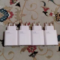 4 عدد شارژر 33 وات اصلی شیائومی