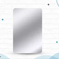 آینه چسبی نشکن طرح مستطیل