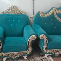 فروش مبل 8نفره ومیزال ای دی|مبلمان خانگی و میز عسلی|شیراز, دارالرحمه|دیوار