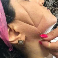 اصلاح صورت وابرو .وکس .میکاپ .شیدینگ لب|خدمات آرایشگری و زیبایی|یاسوج, |دیوار