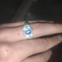 انگشتر طرح رولکس یاقوت استار