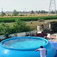 استخر بزرگ ۱۰نفره ۴متری|غواصی و ورزش‌های آبی|اهواز, سلطانمنش|دیوار