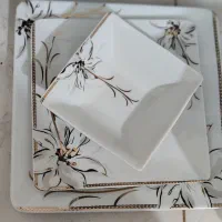 12بشقاب پلوخوری 12پیاله 12پیش دستی|ظروف سرو و پذیرایی|بروجرد, |دیوار