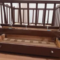گهواره تخت چوبی کودک