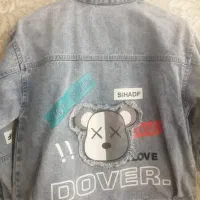 کاپشن جین بهاره پاییزه دخترانه|کفش و لباس بچه|شیراز, شهرک نیروی انتظامی|دیوار