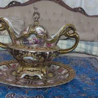 کشکول و بشقاب چینی قدیمی اصل
