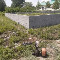 علف زنی با دستگاه و سم پاشی