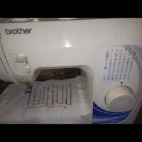 چرخ خیاطی برادر خانگی صنعتی سردوز بدنه سفید مدل گل|چرخ خیاطی و ریسندگی|همدان, |دیوار