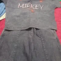 کراپ و شلوار ست بچگانه ۳تا ۶سال|کفش و لباس بچه|قائم‌شهر, |دیوار