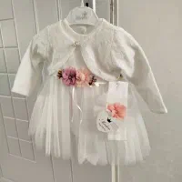 لباس نوزادی کت پیراهن