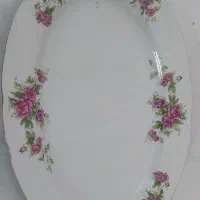 ظروف پذیرایی چینی گل قرمزی(اصل)