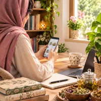 آموزش +همکاری آنلاین برای بانوان