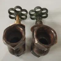 ۲عدد شیر برونزی اصل و قدیمی|کلکسیون اشیاء عتیقه|اردبیل, |دیوار