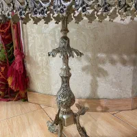 کنسول پایه برنجی و سنگ مرمر