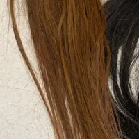 موی طبیعی ۷۵ سانت قهوه ای ۷۸ شاخه