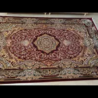 فرش تمام ابریشم فرحی