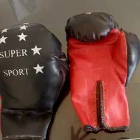 یک جفت دستکش بوکس SUPER SPORT محکم و با دوام|تجهیزات ورزشی|کرمان, |دیوار