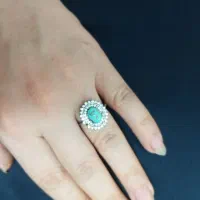 انگشتر زنانه فیروزه نیشابور اصل