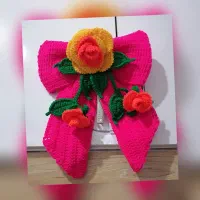 آویز حوله بافتنی