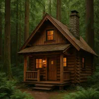 ساخت کلبه چوبی