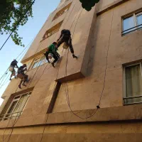 پیچ و رولپلاک سنگ نما،نماشویی،شستشوی سوله ،کفسابی