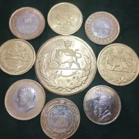 سکه مدال برنجی شاهی