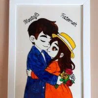 نقاشی روی شیشه