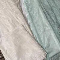 12متر پرده تور راشل با آستری