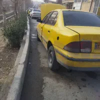 سمند تاکسی درون شهری اصفهان تو مشکی