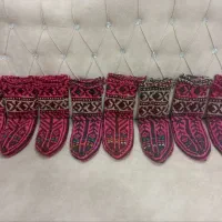 جوراب پاپوش پشمی|لباس|فلاورجان, |دیوار