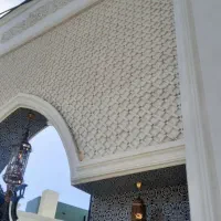 سیمانکاری نمای رومی شسته|خدمات پیشه و مهارت|کاشان, میدانگاه آقا|دیوار