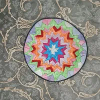 طبق سینی سنتی یا دستمال روی طبق سنتی تزئینی