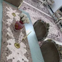 سرویس مبلمان ۷نفره بامیزغذاخوری۶نفره به همراه بوفه|مبلمان خانگی و میز عسلی|تهران, ابوذر|دیوار