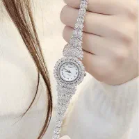 ساعت جواهری نقره عیار ۹۲۵|جواهرات|قم, ارم|دیوار