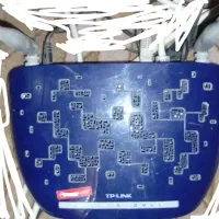 مودم تی پی لینک استوک با کارتون و وسایل