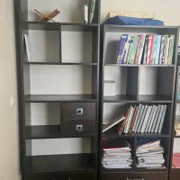 کتابخانه ۳ تیکه|کتابخانه، شلف، قفسه‌های دیواری|تهران, ستارخان|دیوار