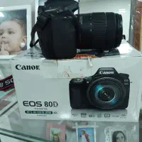 کنون ۸۰d|دوربین عکاسی و فیلم‌برداری|هشتگرد, شهرک راه آهن|دیوار