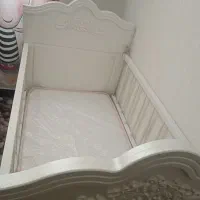 تخت نوزادی تا ۷سال همراه با تشک نو|تخت و سرویس خواب|تهران, مسعودیه|دیوار