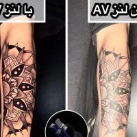 کیت عکاسی تتو Av ایتالیایی|دوربین عکاسی و فیلم‌برداری|تهران, جوانمردان (اندیشه)|دیوار