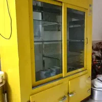یخچال ویترینی دو در درحد نو