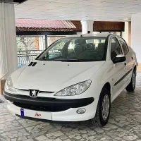 استثنایی ترین پژو 206 sd مدل 1400 مشابه صفر