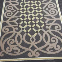 دوعدد فرش فانتزی در حدنو