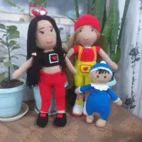 عروسک دستبافت|اسباببازی|شوش, |دیوار