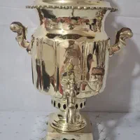 سماور برنز زغالی قدیمی