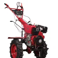 شخم زنی و سمپاشی با تیلر