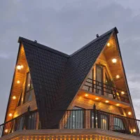 کلبه سویئسی رو به دریا با جکوزی دو نفره|اجارهٔ کوتاهمدت آپارتمان و سوئیت|بندر انزلی, اطبا|دیوار